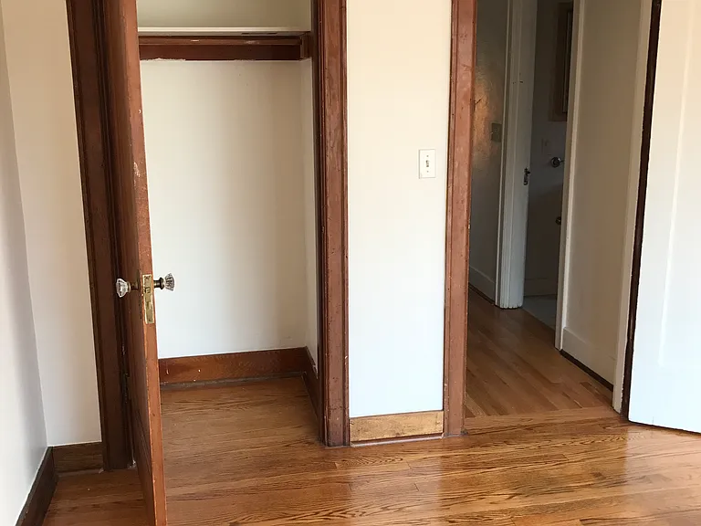 Main floor bedroom closet view