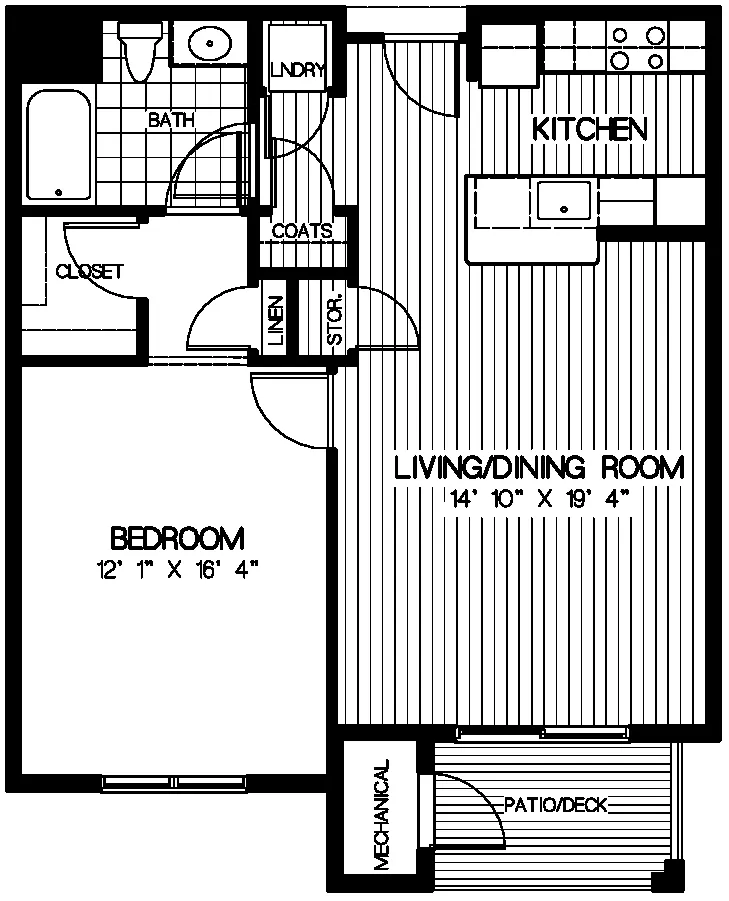 Floor plan A1B