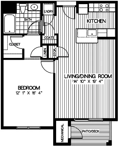 Floor plan A1B