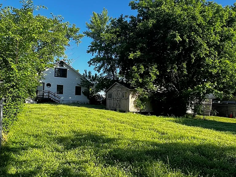backyard- fenced in, private, and HUGE