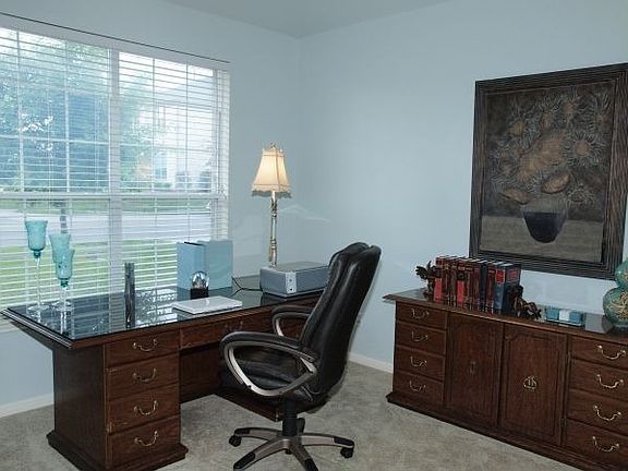 3 bedrooms plus this study/office with french doors!