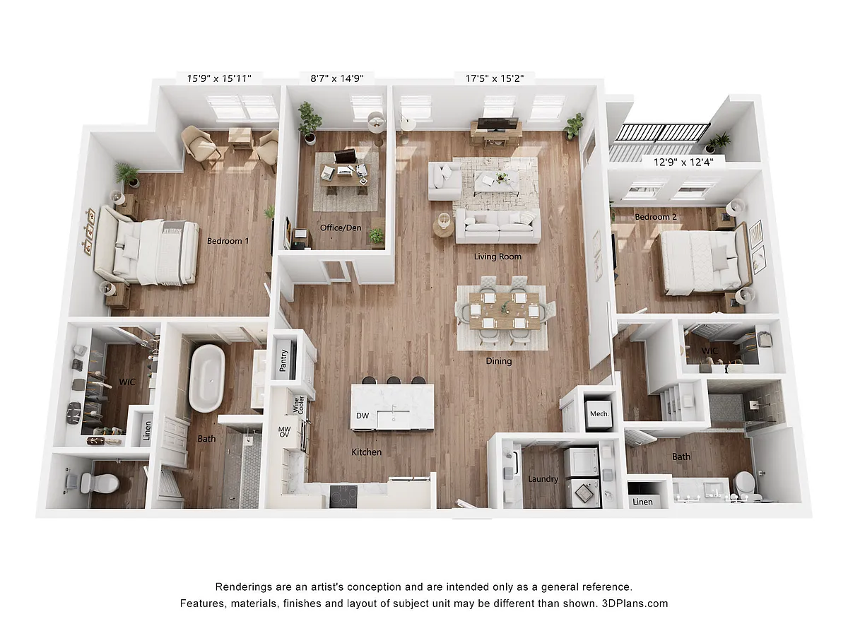 Floor plan B3D