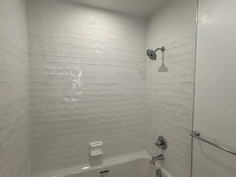 Main Bath new tile and new large tub