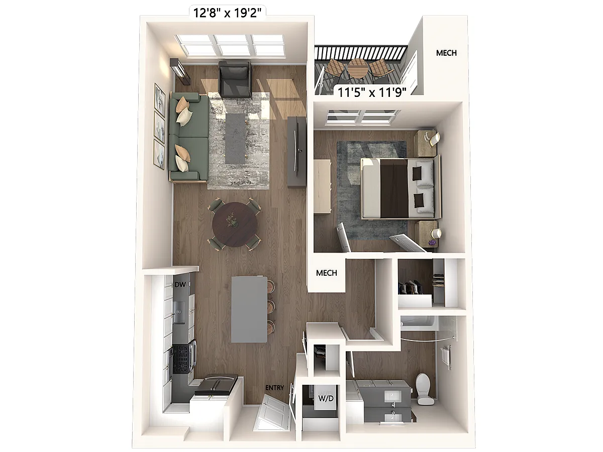 Floor plan AM19b-alt a-Upgrade