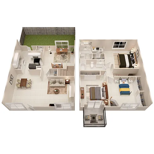 Floor plan TH1 Raintree
