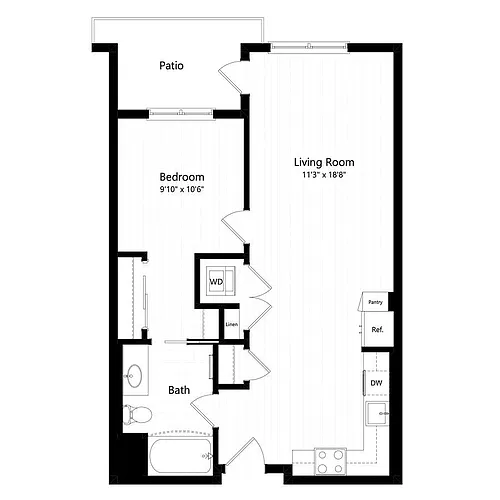 Floor plan 1-A1d
