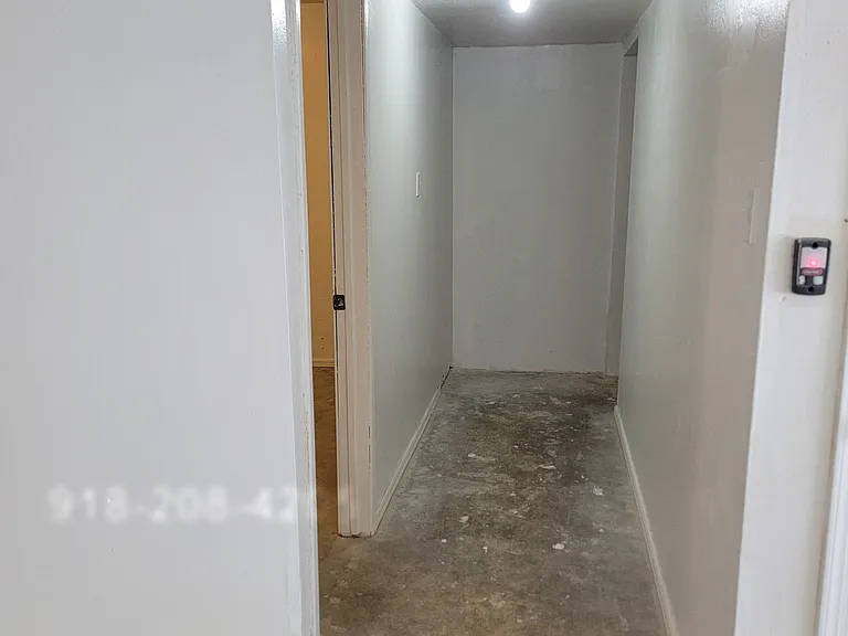 Basement hallway