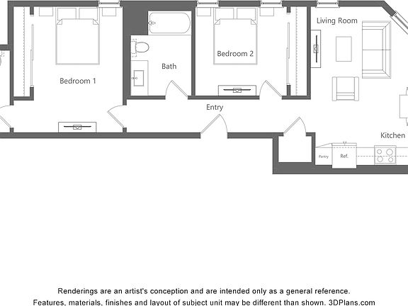 5th image of 4632 Santa Monica Blvd #227