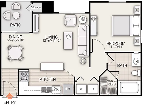 Floor plan Plan 1