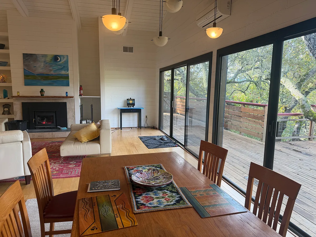 dining room in main room - 1543 Ridge Rd