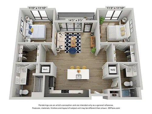 Floor plan The Magenta