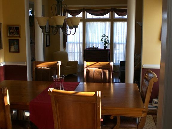 Formal Dining Room leading into Living Room