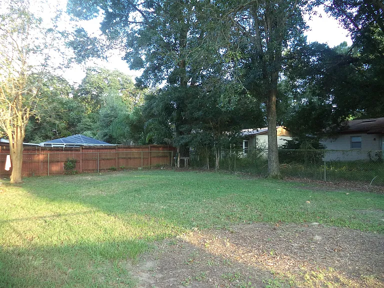 back yard