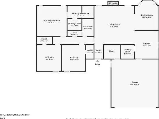 3 bed, 2.0 bath, 1464 sqft, $1,995 — Photo 2