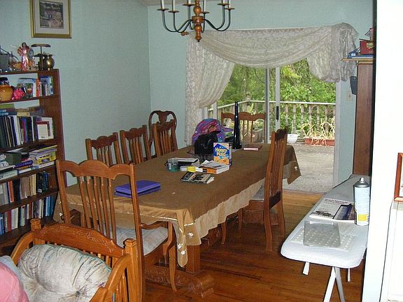 Dining room leads to the patio out back!