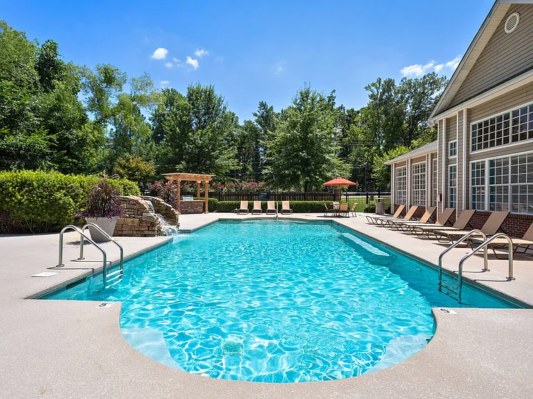 Long View of Refreshing Swimming Pool