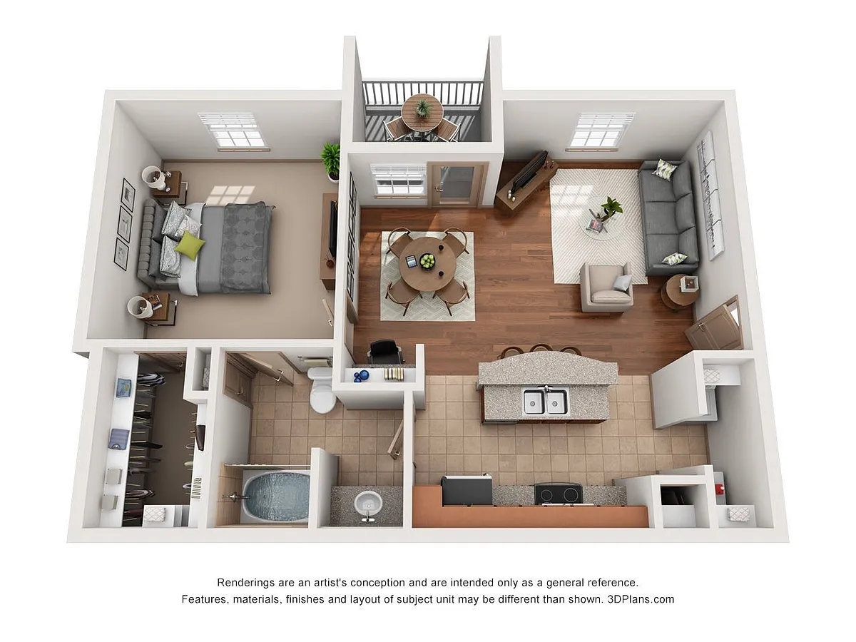 Floor plan The Claremont