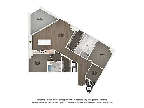 Floor plan B1