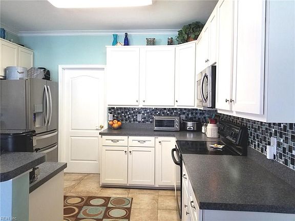 Kitchen with newer cabinets