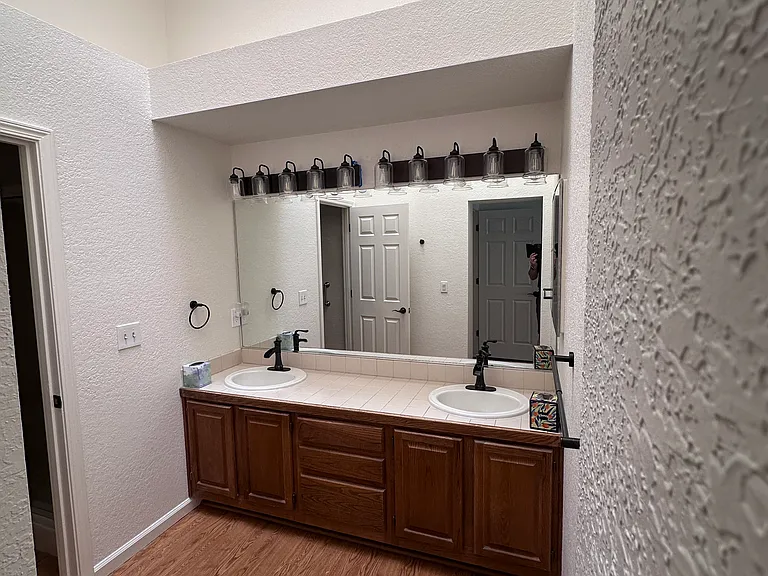 Primary bathroom.