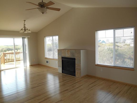 Living Area With Propane Fireplace