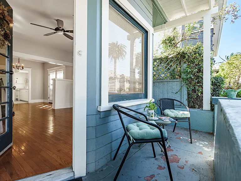 Front porch and entry