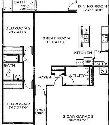 Baxter Floor Plan by DR Horton