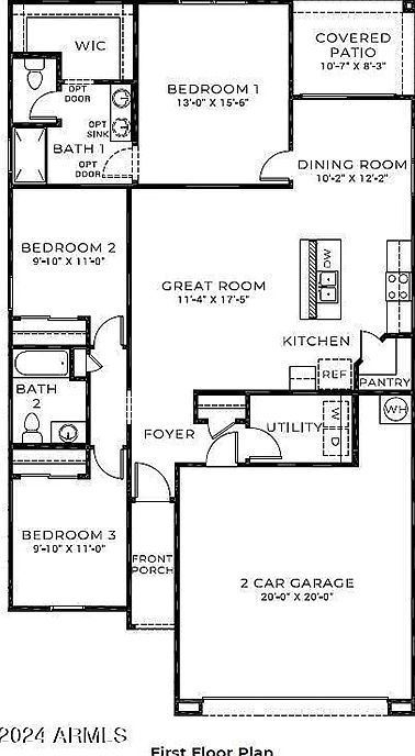 Baxter Floor Plan by DR Horton