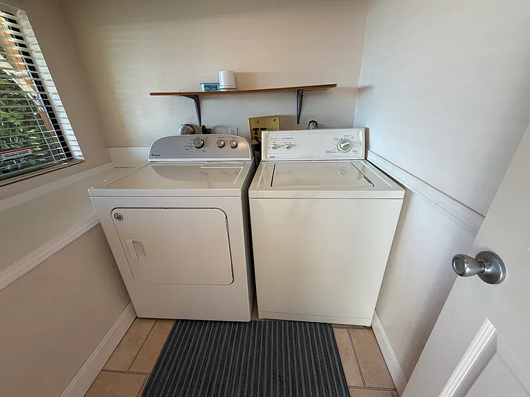 washer and dryer