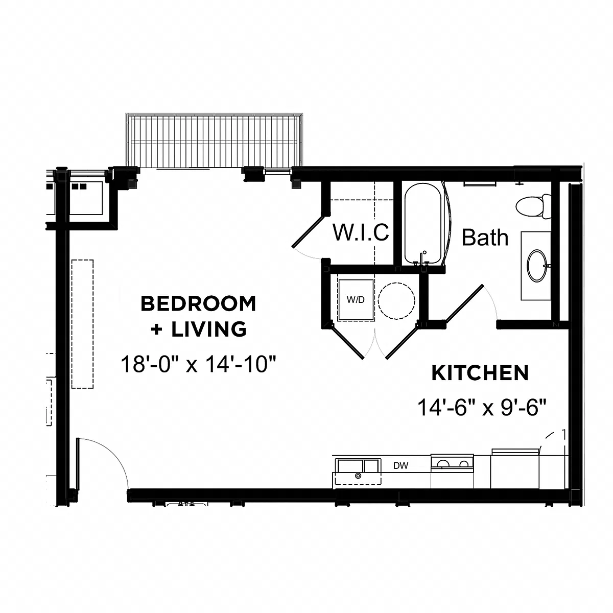 Floor plan Suite C2 (The Penn Building)