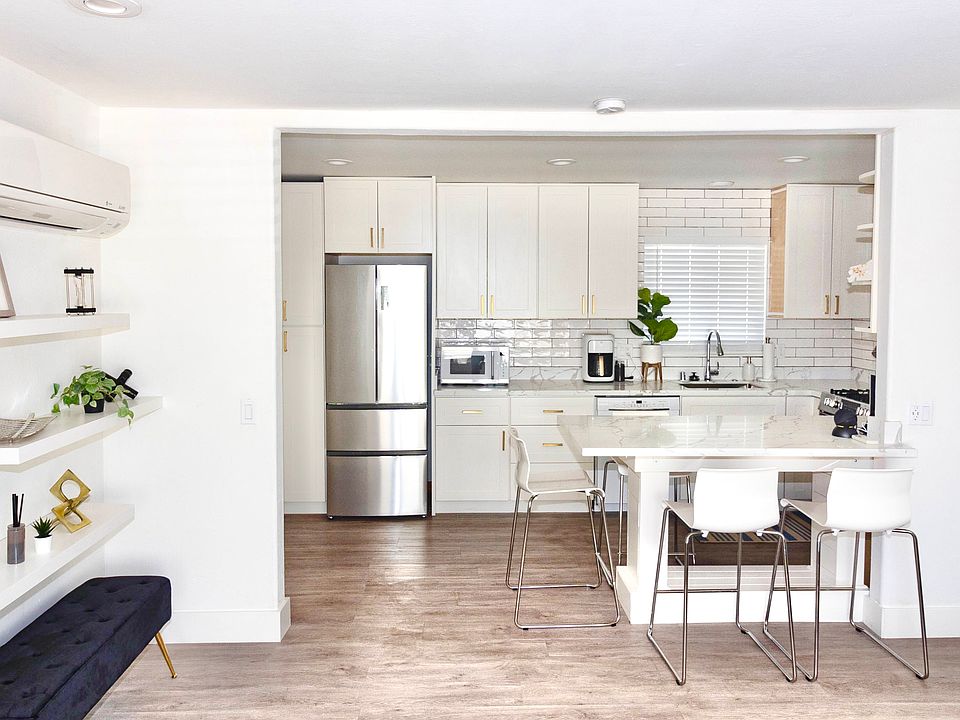 Living Room into Kitchen
