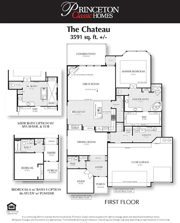 1st Floor Standard with Options