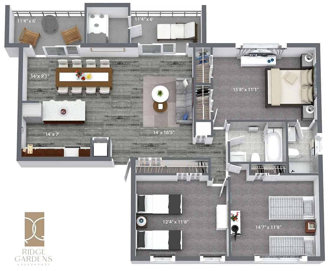 Floor plan Vanderbilt
