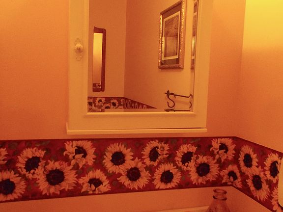 Half bath off the kitchen