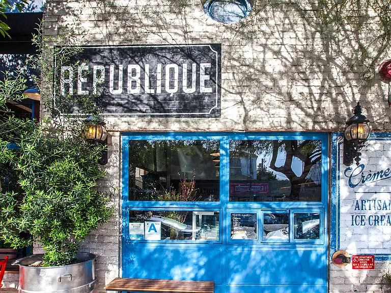 Enjoy modern french plates at Republique, a local restaurant, bakery, and cocktail bar