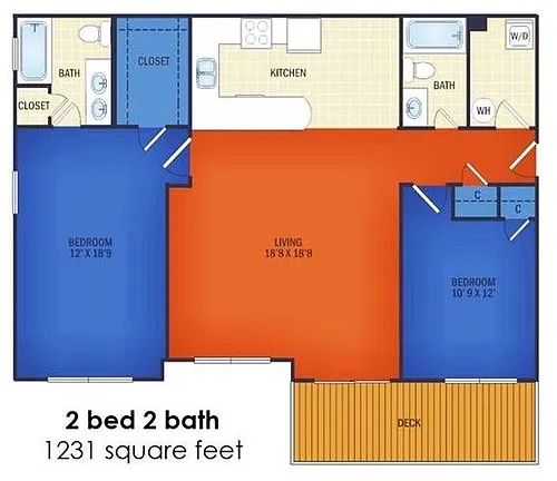 Floor plan 2A (Attached Garage)