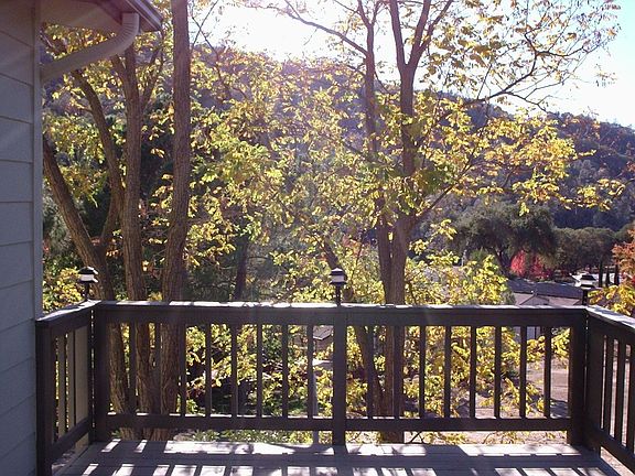 Deck to side of Main Entry