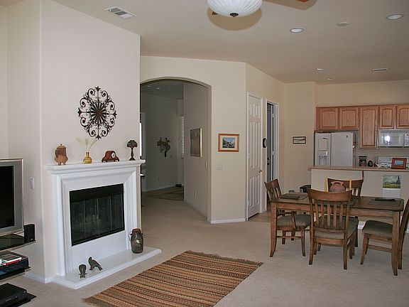 Fireplace; Dining Area