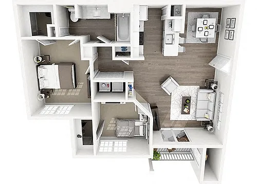 Floor plan B1R