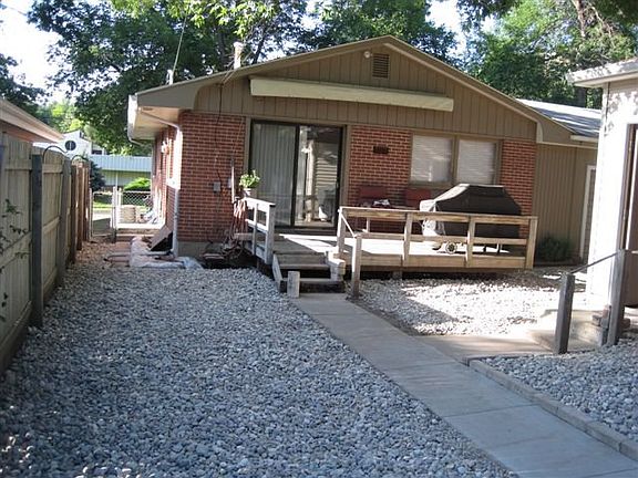 Entry from back garage.