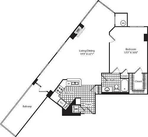 Floor plan B7 (Penthouse)