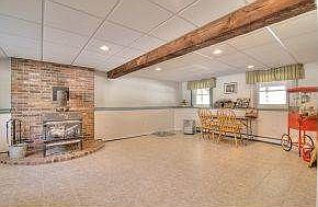 Lower level family room