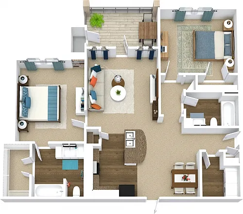 Floor plan Sabine