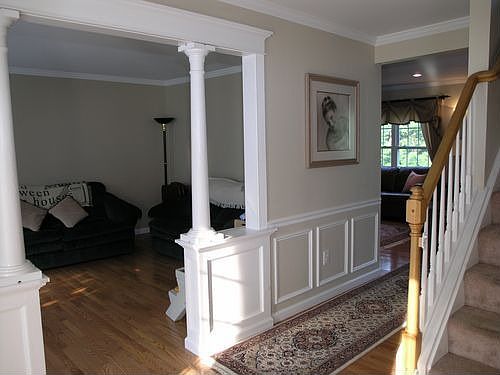 Foyer into Formal Living Room
