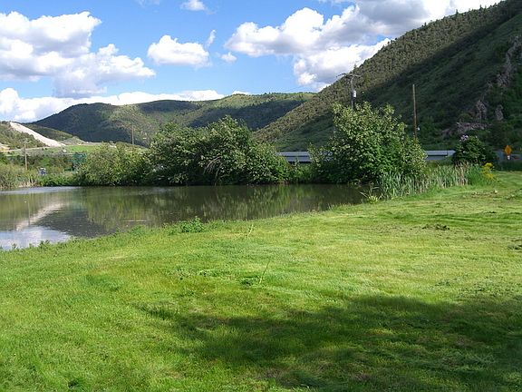 lake view from the yard