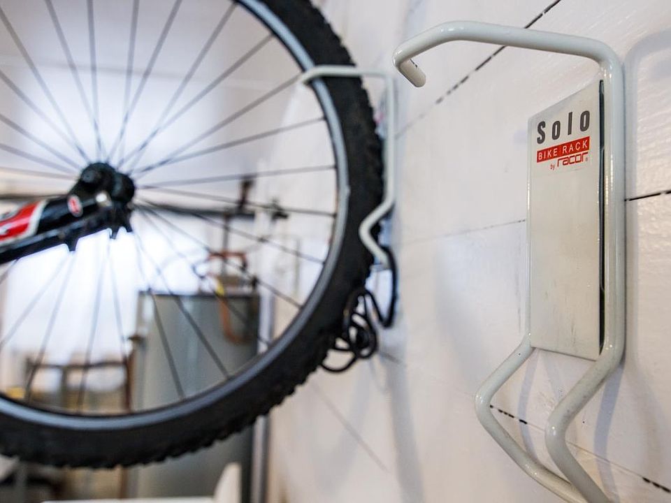 Covered and locked bike storage