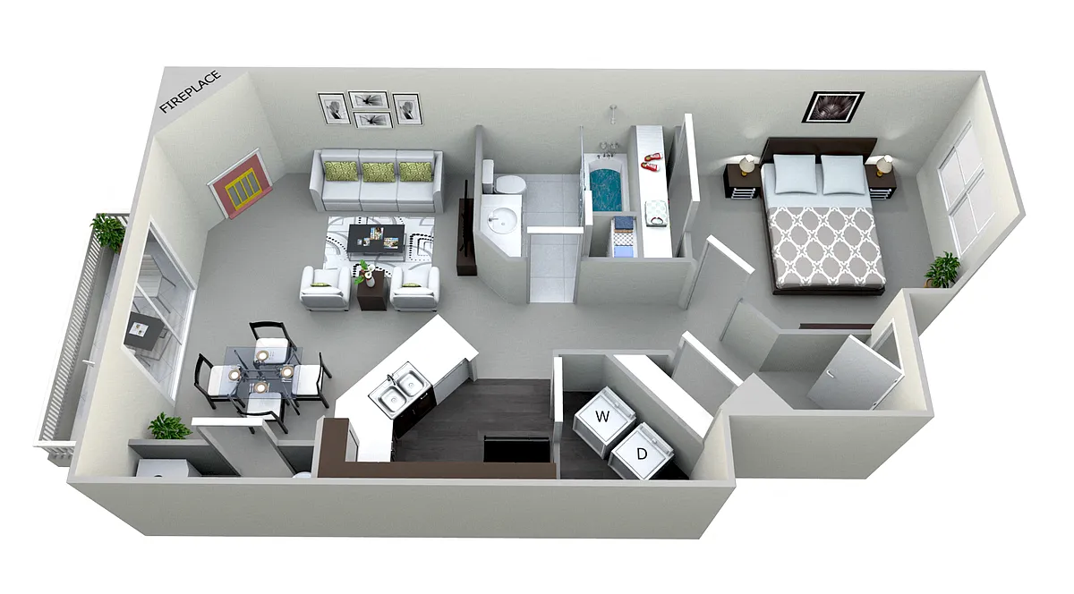 Floor plan Lucerne
