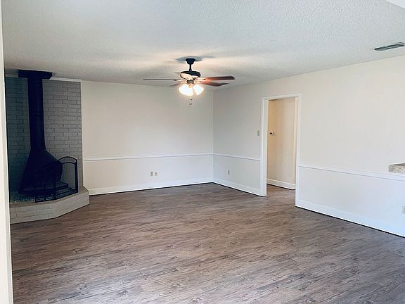 Living area view from dining