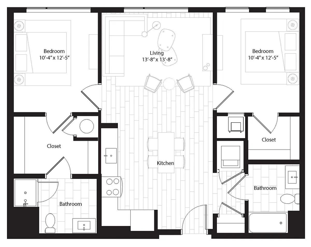 Floor plan B1