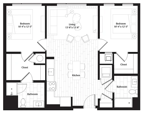 Floor plan B1